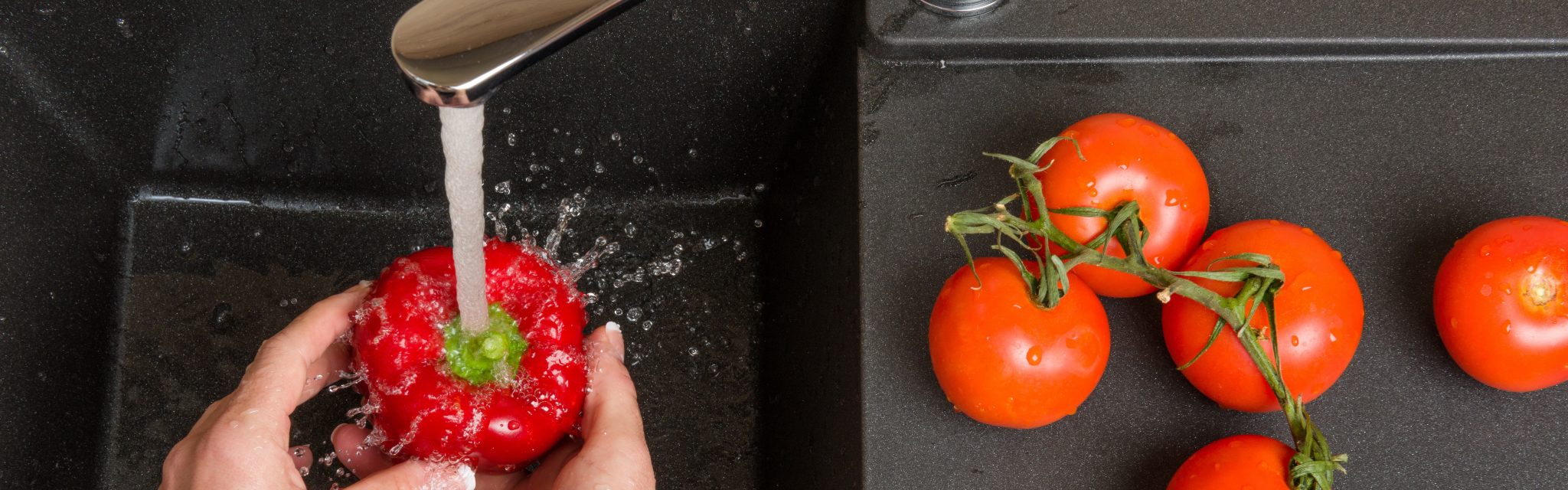 Advice to the public wash your produce with water NOT SOAP Fresh